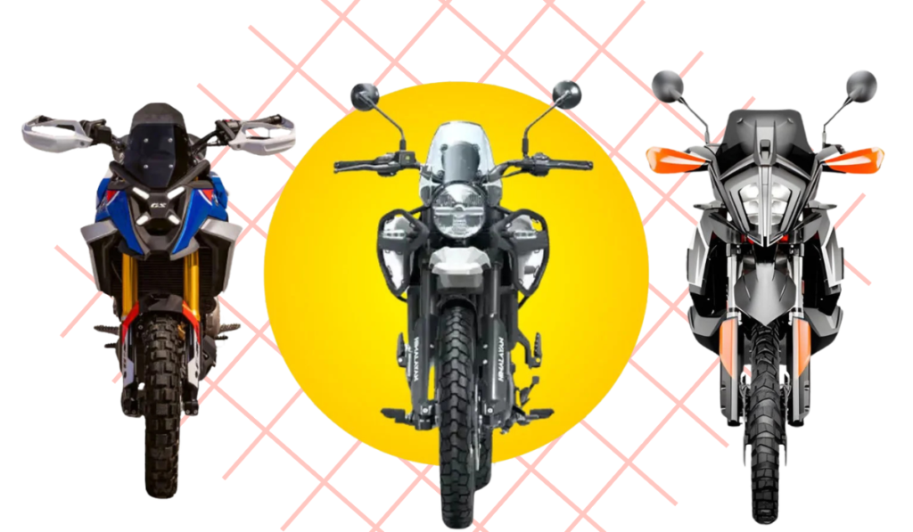 BMW F 450 GS vs Royal Enfield Himalyan vs KTM Adventure S
