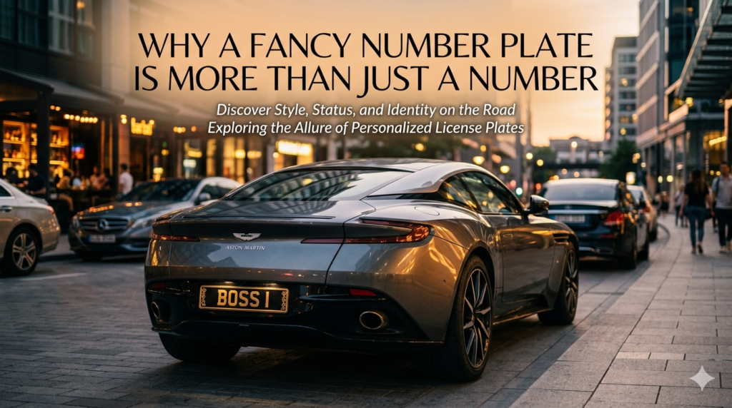 Why a fancy number plate is more than just a number