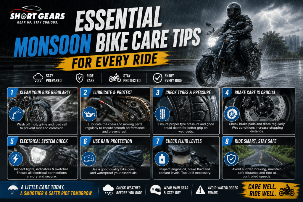 Essential Monsoon Bike Care Tips for Every Ride