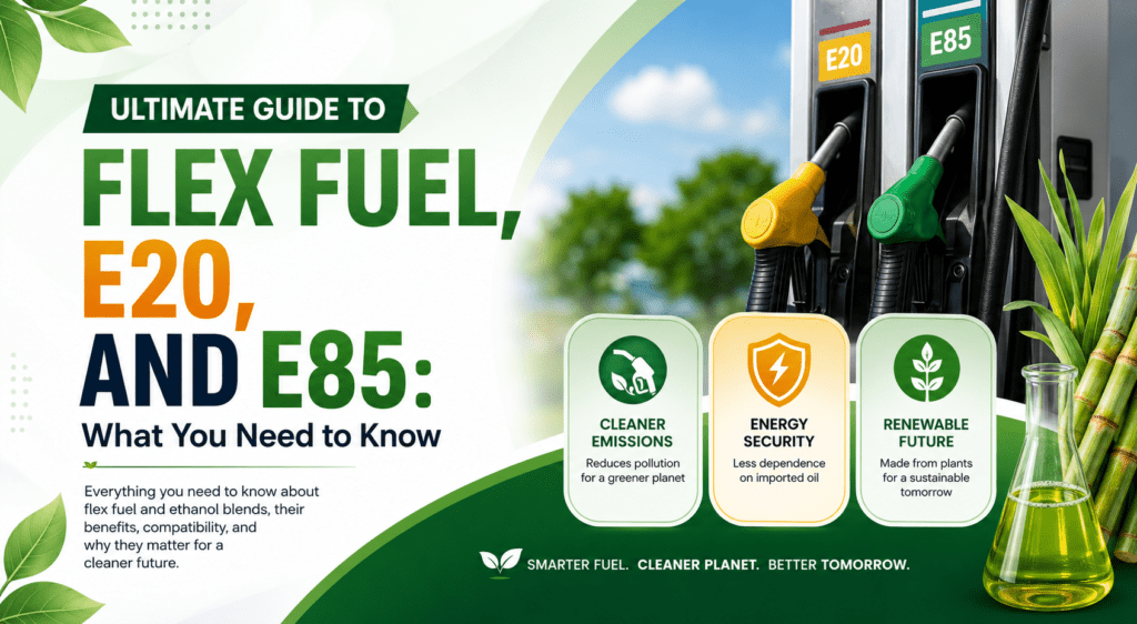 Ultimate Guide to Flex Fuel, E20, and E85: What You Need to Know