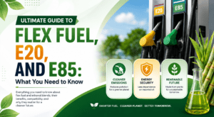 Read more about the article Ultimate Guide to Flex Fuel, E20, and E85: What You Need to Know
