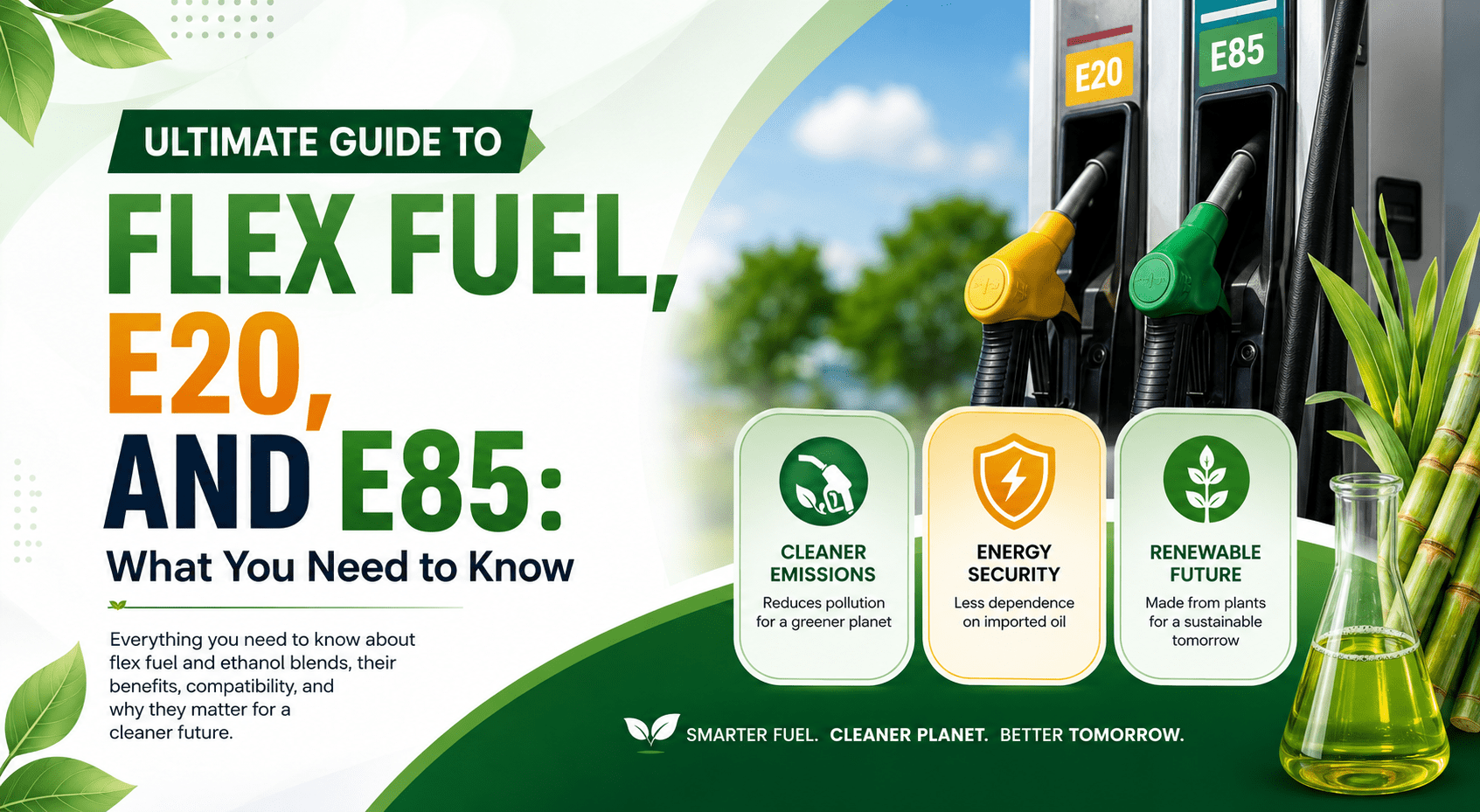 You are currently viewing Ultimate Guide to Flex Fuel, E20, and E85: What You Need to Know